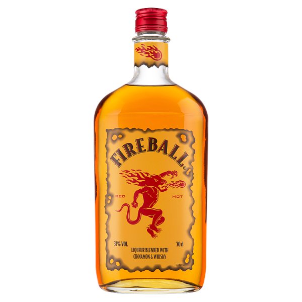 Fireball Cinnamon Whiskey 70cl (Pack of 6)