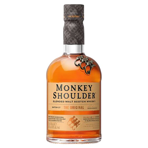 Monkey Shoulder Blended Malt Scotch Whisky 70cl (Pack of 1)