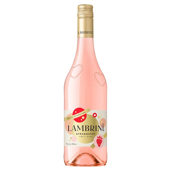 Lambrini Lightly Sparkling Strawberry 75cl (Pack of 6)