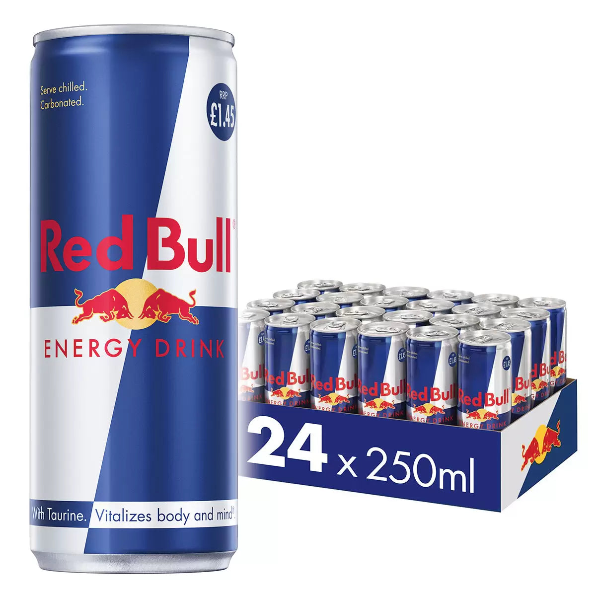 Red Bull Energy Drink 250ml - Case of 24 (Price Marked)