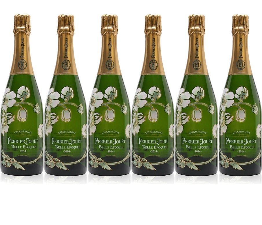 Perrier-Jouët Belle Epoque 2015 case of six 75cl bottles - Bulkbuydirect