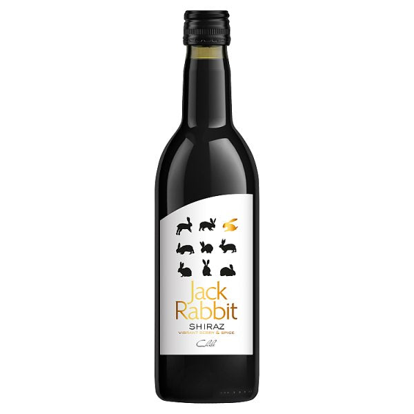 Jack Rabbit Shiraz Red Wine 187ml (Pack of 12)