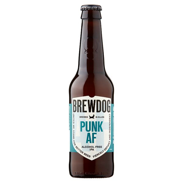 BrewDog Punk AF Alcohol Free IPA 330ml (Pack of 12)