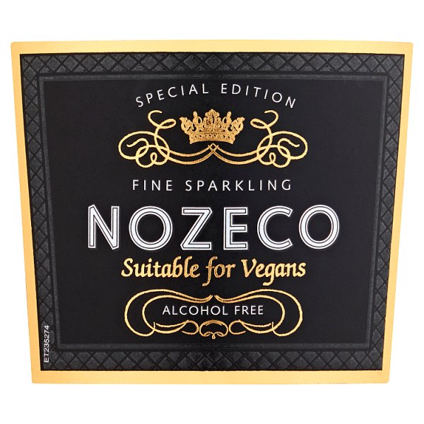 Nozeco Special Edition Alcohol Free Fine Sparkling 75cl (Pack of 6)