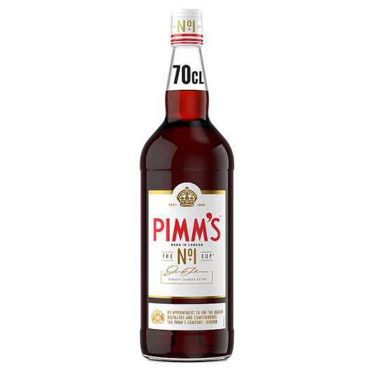Pimm's Original No. 1 Cup Gin Based Liqueur 25% vol 70cl Bottle (Pack of 6)