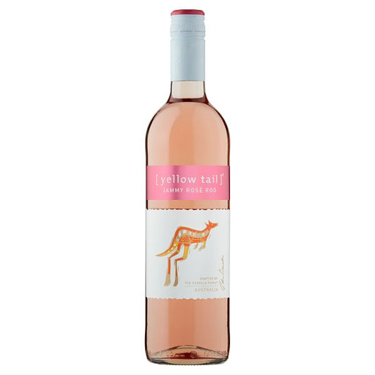 Yellow Tail Jammy Rosé Roo Wine 750ml (Pack of 6)