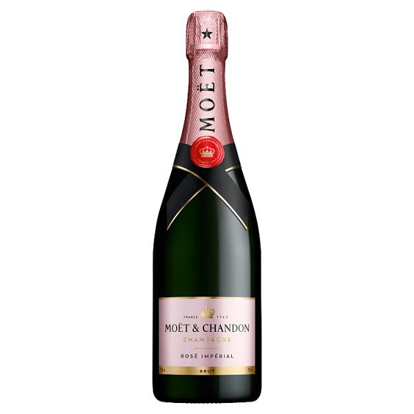 Moët & Chandon Champagne Rosé Impérial Brut 750ml (Pack of 6)