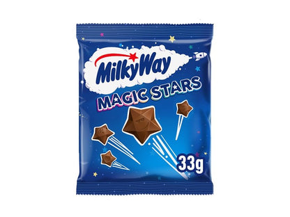 Milky Way Magic Stars Milk Chocolate Bag 33g (case of 36)