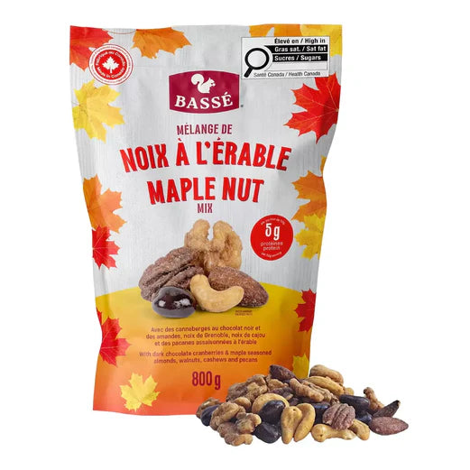 Basse Maple Syrup Mixed Nuts (800g) (Pack of 1) - Bulkbuydirect