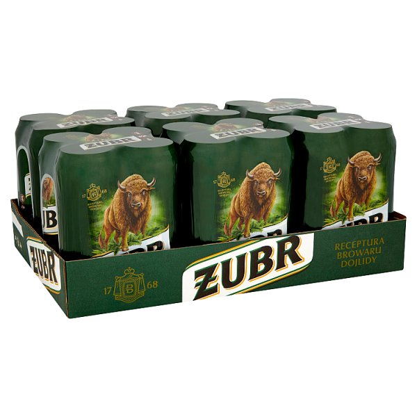 Zubr Beer 6 x 4 x 500ml (Pack of 6)