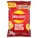 Walkers Crisps Ready Salted 18x70g PM1.25