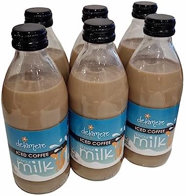 Delamere Dairy Iced Coffee Flavour Milk 500ml, Case of 12