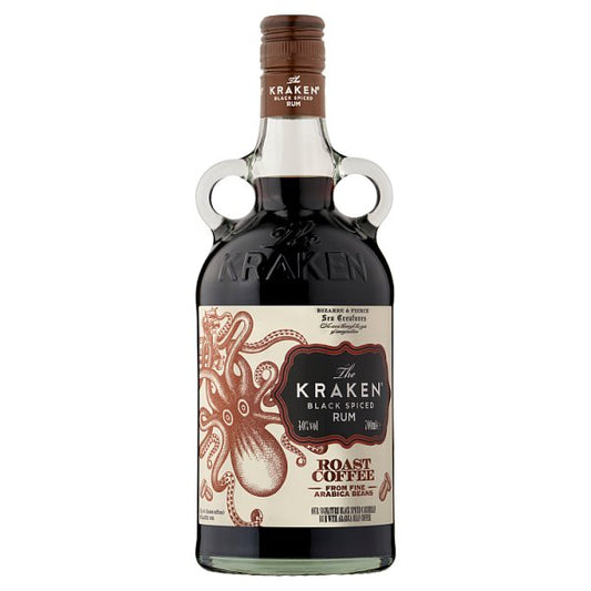 The Kraken Black Spiced Rum Roast Coffee 70cl (Pack of 6)