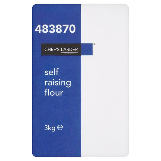 Chef's Larder Self Raising Flour 3kg (Pack of 1)