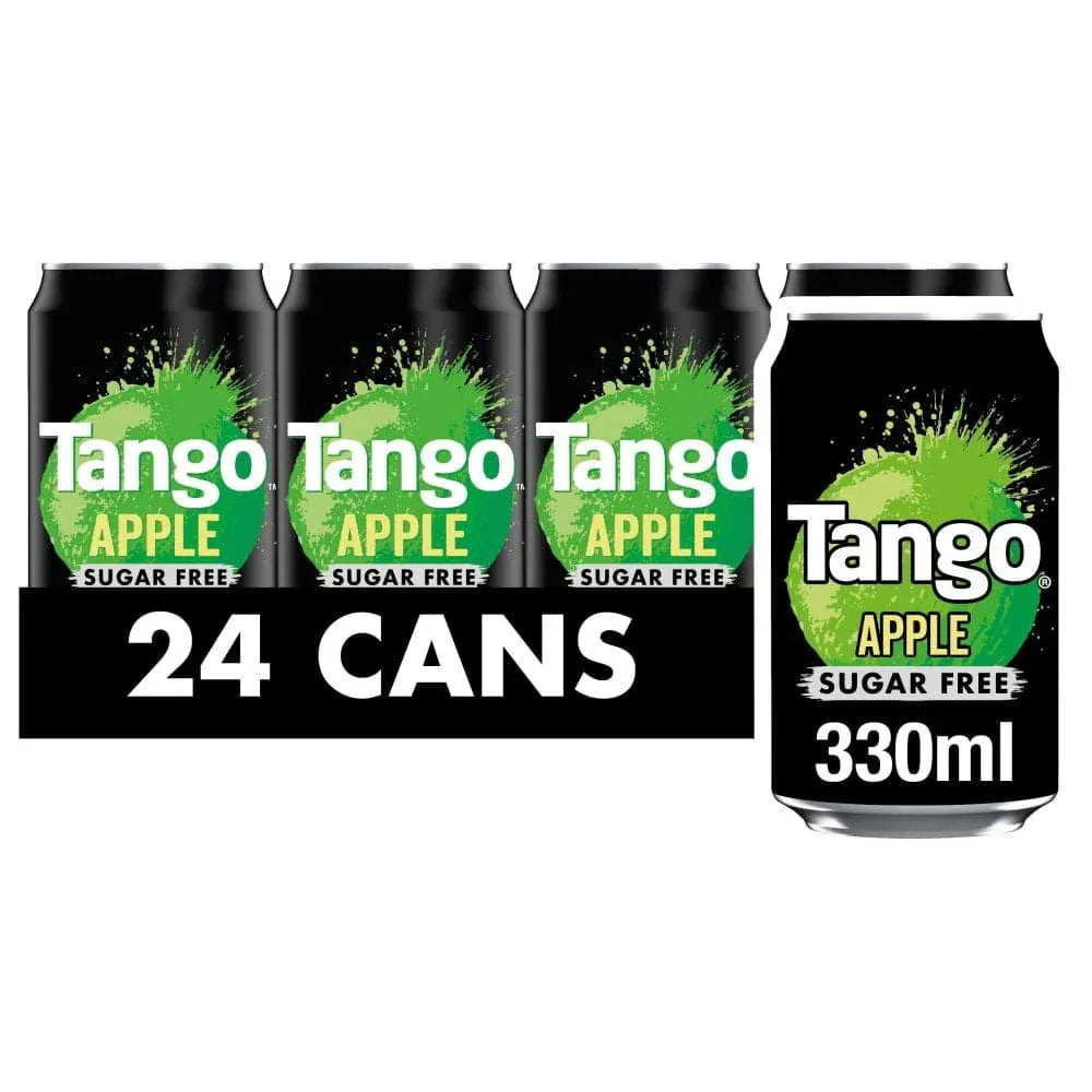 Tango Apple Sugar Free Cans 24 x 330ml (Pack of 24) - Bulkbuydirect