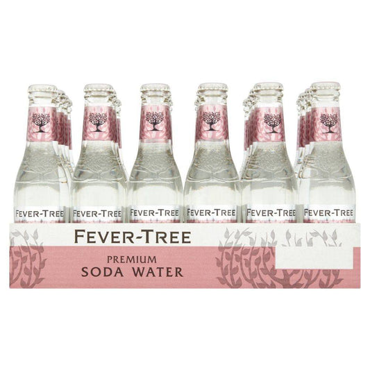 Fever-Tree Premium Soda Water 24 x 200ml (Pack of 24) - Bulkbuydirect