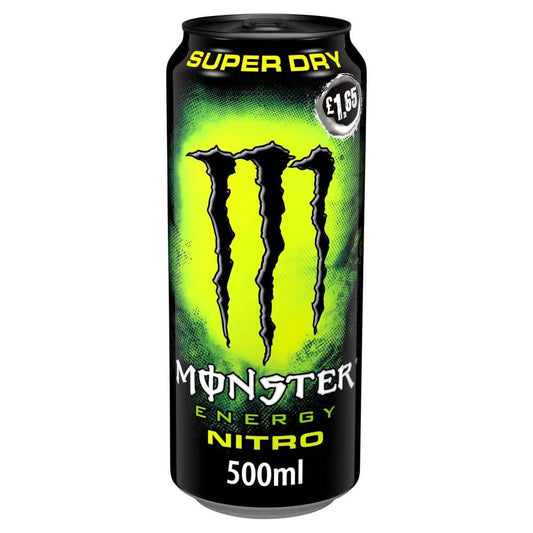 Monster Energy Drink Nitro Super Dry 12 x 500ml PM£1.75 - Bulkbuydirect