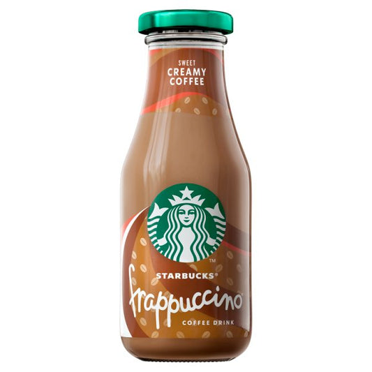 Starbucks Frappuccino Coffee Drink Sweet Creamy Coffee 250ml (Pack of 8)