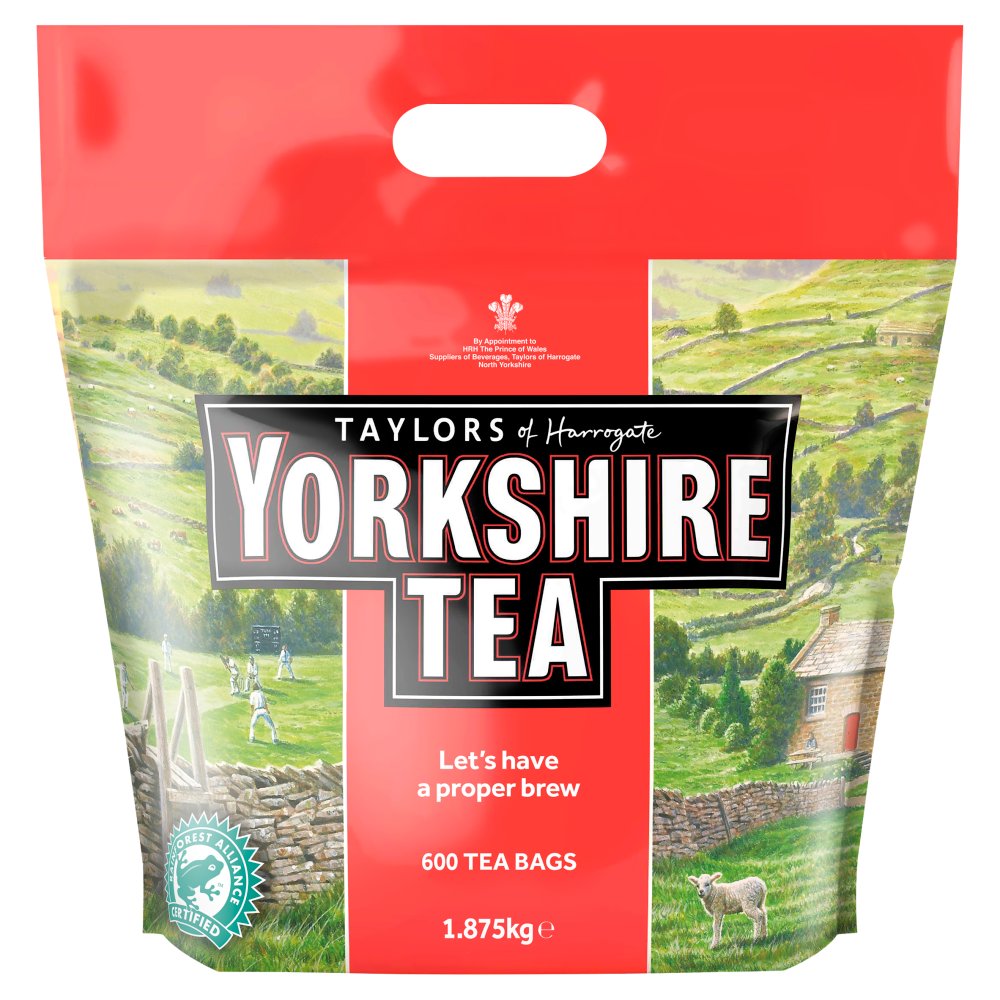 Yorkshire Tea Bags, 600 Pack