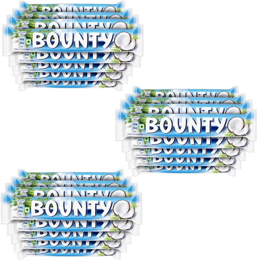 Bounty Coconut & Milk Chocolate, 57g x 24