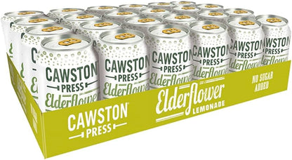 Cawston Press Elderflower Lemonade 330ml, Case of 24