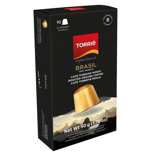 Nespresso Compatible Brasil Arabica Coffee 120 Capsules (Pack of 1)