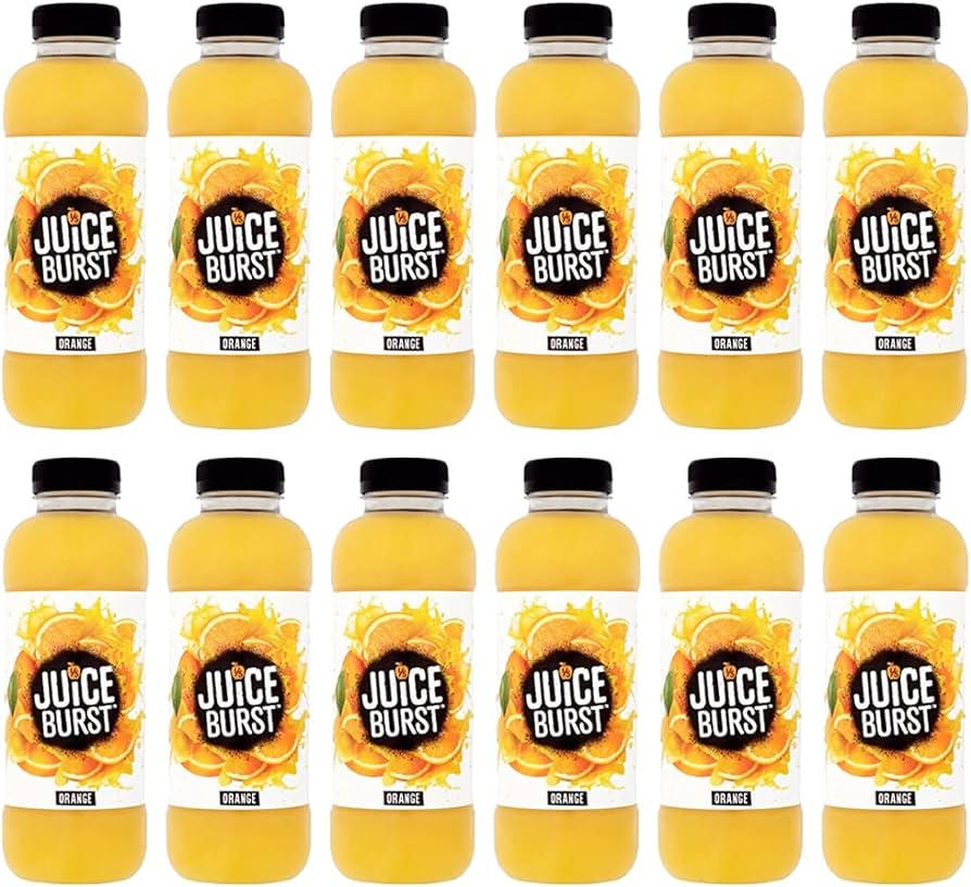 Juice Burst Orange, 400ml, Case of 12