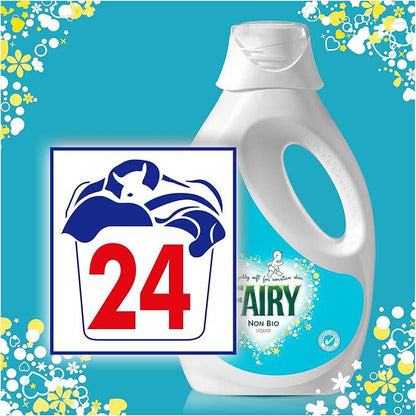 Fairy Non Bio Washing Liquid Gel 24 Washes - Bulkbuydirect