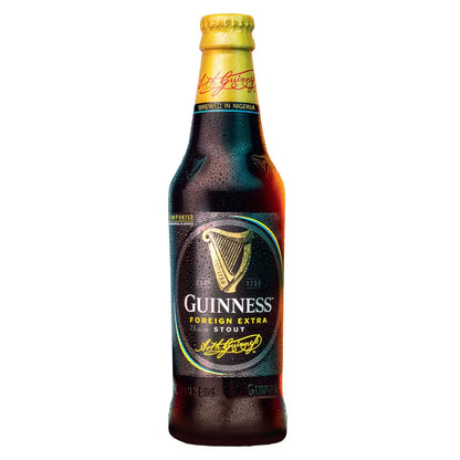 Nigerian Guinness Stout, 6 x 4 x 325ml