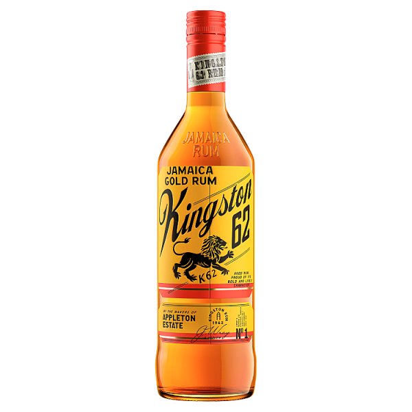 Kingston 62 Jamaica Gold Rum 70cl (Pack of 6)