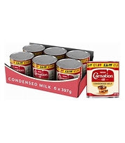 Nestle Carnation Condensed Milk 6x397g PM£1.89