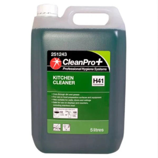 CleanPro+ Kitchen Cleaner H41 Concentrate 5 Litres (pack of 2) - Bulkbuydirect