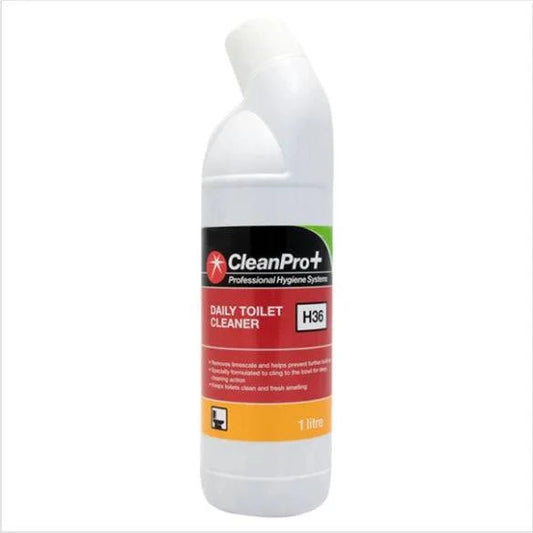 CleanPro+ Daily Toilet Cleaner H36 1 Litre (Pack of 1) - Bulkbuydirect