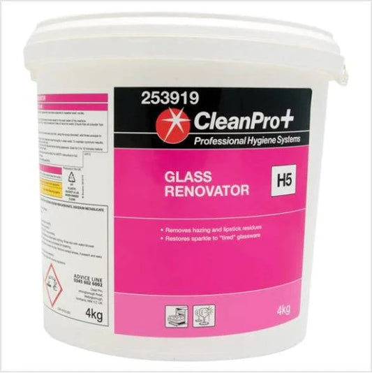 CleanPro+ Glass Renovator H5 4kg (Pack of 1) - Bulkbuydirect
