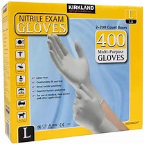 Kirkland Signature Nitrile Gloves Large 2x200pk