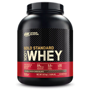 Optimum Nutrition Gold Standard Whey - Double Rich Chocolate Flavour 1.62kg