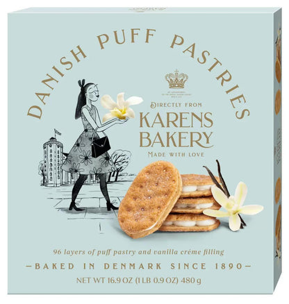 Karens Bakery Danish Puff Pastries, 480g