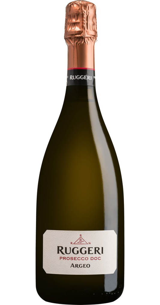 NV Prosecco Brut Argeo, Ruggeri - case of six 75cl bottles - Bulkbuydirect