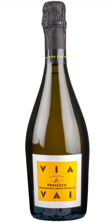 Via Vai Prosecco, NV - Case of six 75cl bottles - Bulkbuydirect