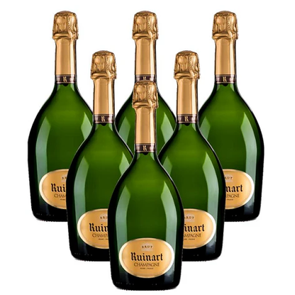"R" de Ruinart NV Champagne case of six 75CL bottles
