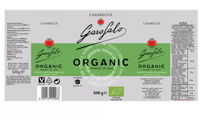 Garofalo Organic Pasta Variety Pack, 6 x 500g