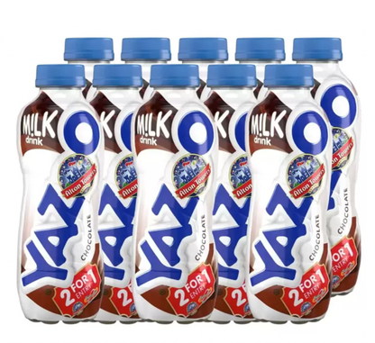 Yazoo Chocolate Milkshake, 10 x 400ml: Creamy Indulgence in Every Sip