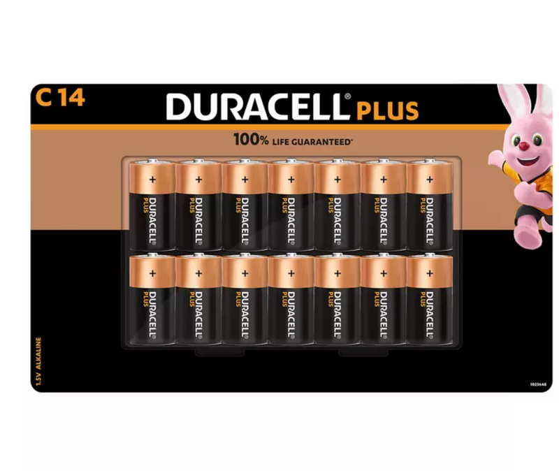 Pilas duracell Plus LR14, C, MN1400 