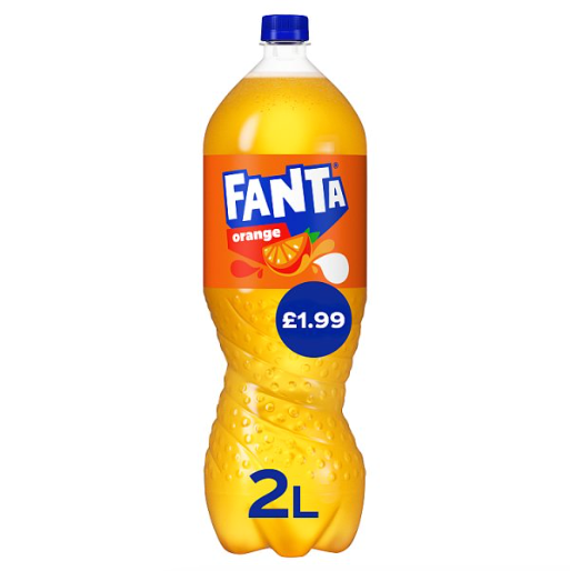 Fanta Orange 2L, Case of 6