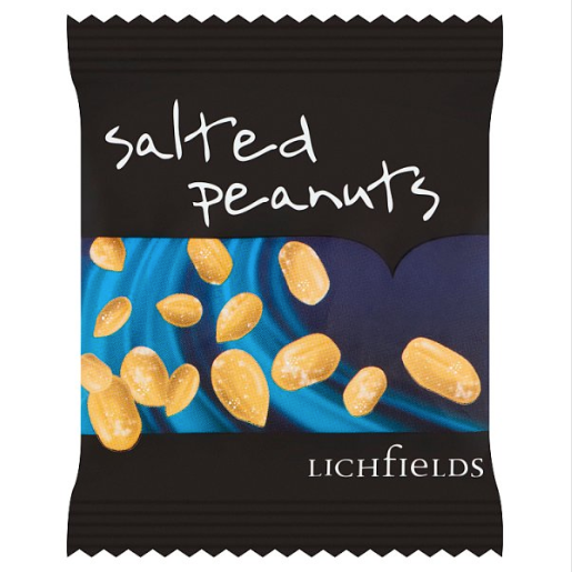 Lichfields Salted Peanuts 50g x 24