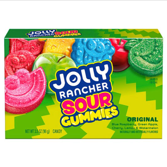 Jolly Rancher Gummies Sours 99g (case of 11)