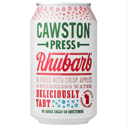 Cawston Press Rhubarb 330ml, Case of 24