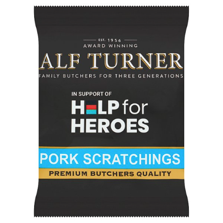 Alf Turner Pork Scratchings 12x70g (Pubcard)