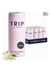 TRIP Mindful Blends Elderflower & Mint 12x250ml