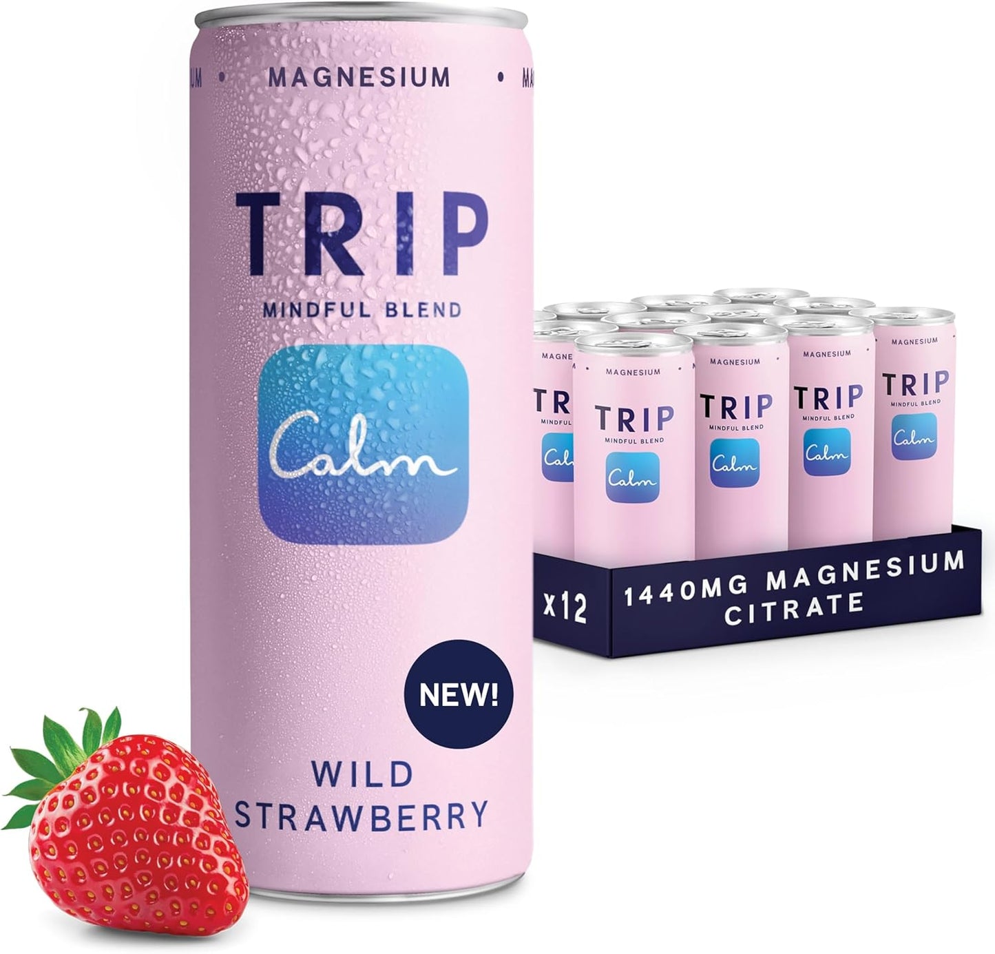 TRIP Mindful Blends Wild Strawberry 12x250ml